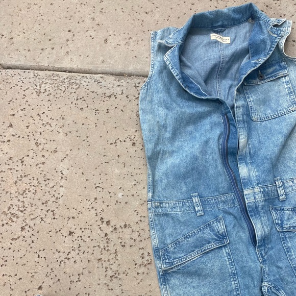 RALPH LAUREN Denim & Supply sleeveless denim jumpsuit - Picture 9 of 9